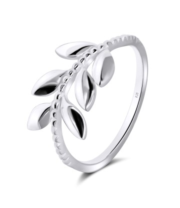 Olive leaves Silver Ring NSR-2604